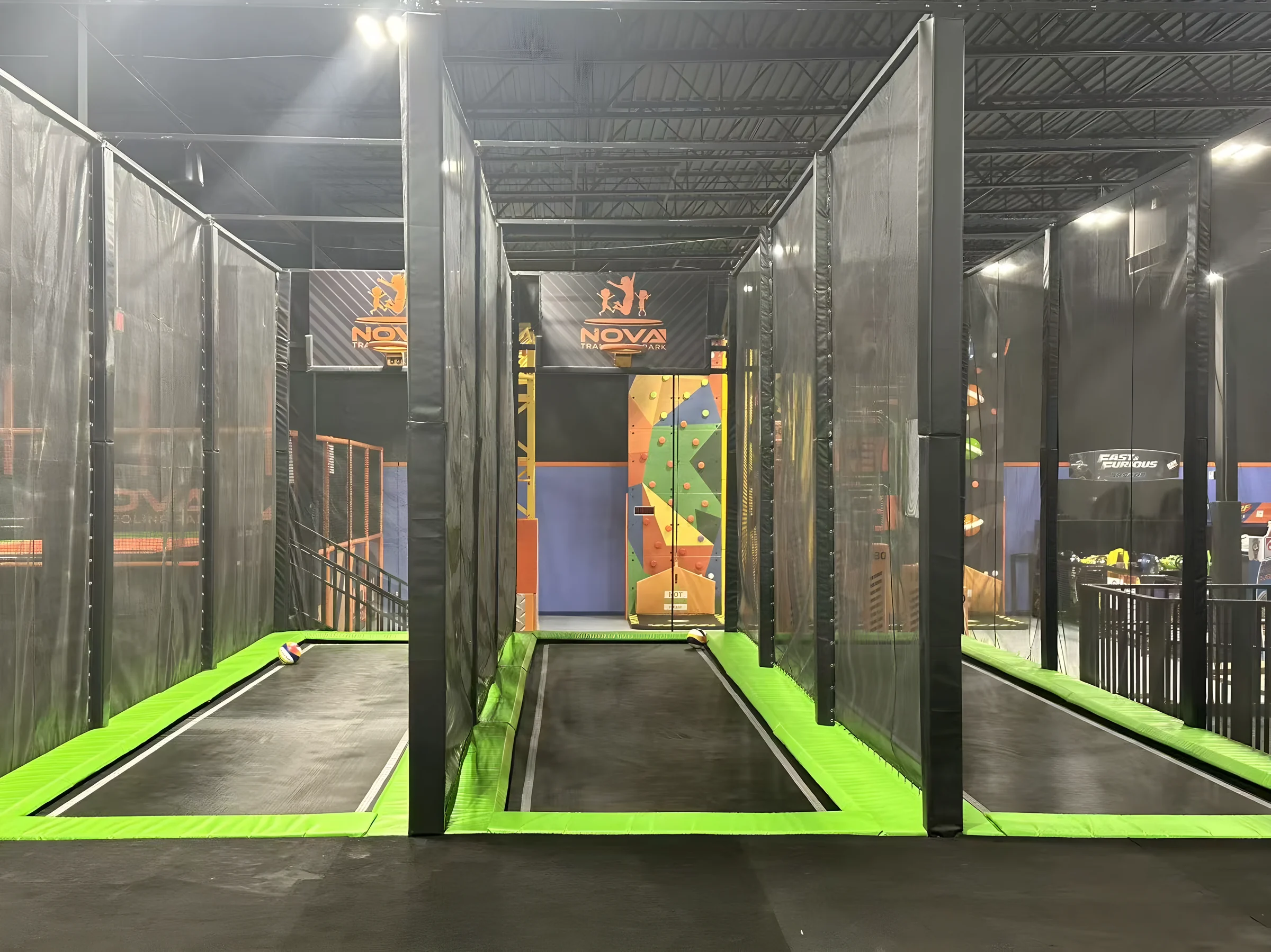 Dodgeball Court at Nova Adventure Park Cincinnati