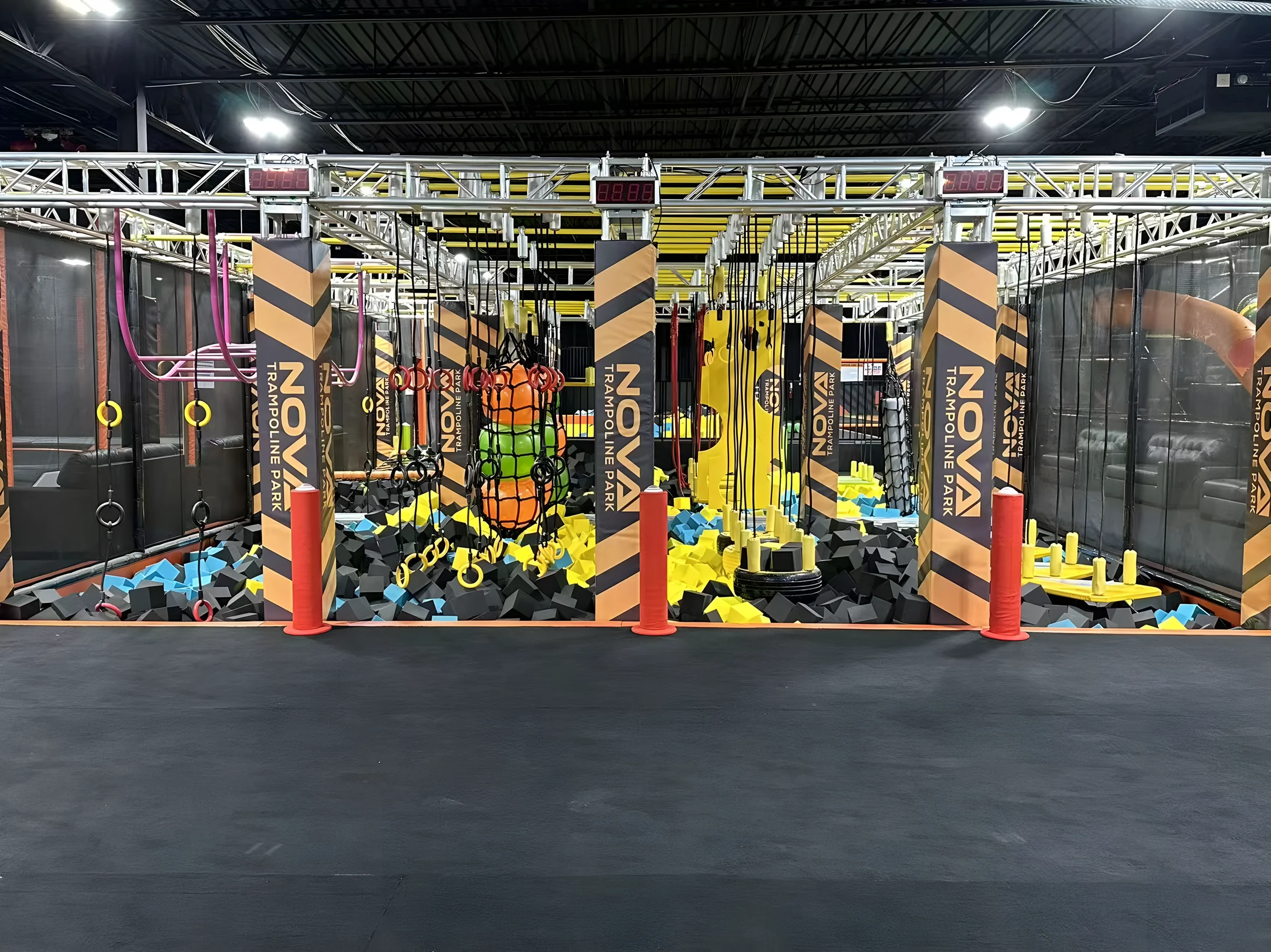 Ninja Warrior at Nova Adventure Park Cincinnati